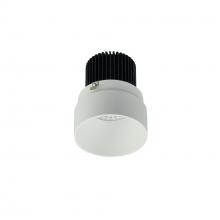 Nora NIO-2RTLNDC50XMPW/10 - 2" Iolite LED Round Trimless Downlight, 1000lm / 14W, 5000K, Matte Powder White Finish