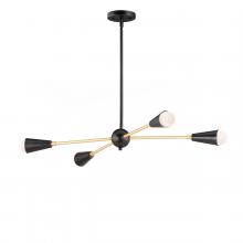  11264BKSBR - Lovell-Multi-Light Pendant