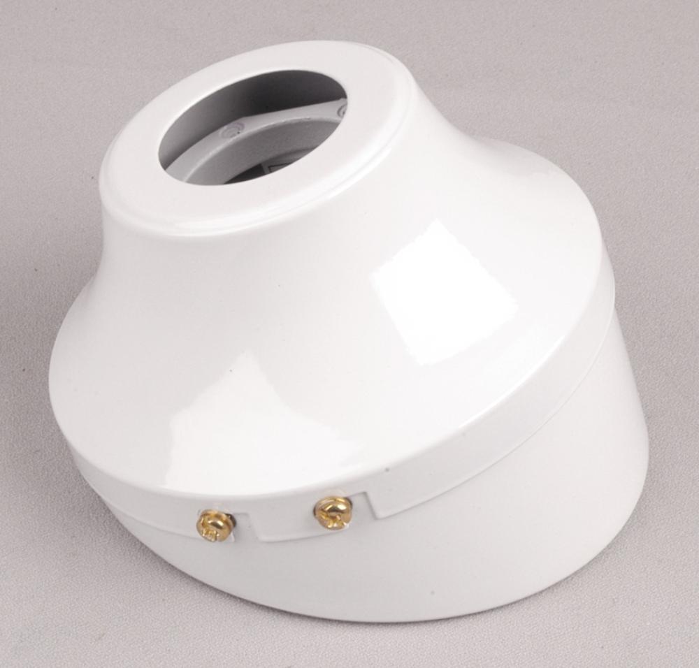 Slope Ceiling Adapter in White