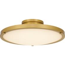  QSF6784BRG - Donne Brushed Gold Semi-Flush Mount