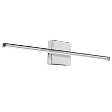  ARY-3630LEDW-PC - 30W LED Wall Sconce, Polished Chrome with White Acrylic Diffuser