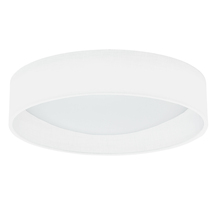  CFLD-1522-198F - LED Flush Mount, Satin Chrome Finish, Eggshell Shade