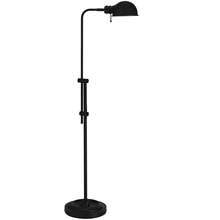  DM1958F-MB - 1 Light Incandescent Adjustable Pharmacy Floor Lamp, Matte Black