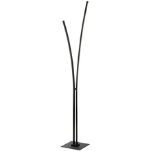  VIN-6536LEDF-MB - 30W Floor Lamp, Matte Black w/ White Acrylic Diffuser