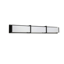  VLD-414-MB - 50W Matte Black Vanity Light w/ White Acrylic Diffuser