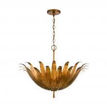  349541AG - 4 Light Pendant