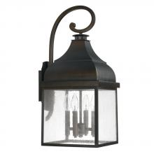 Capital Canada 9643OB - 4 Light Outdoor Wall Lantern