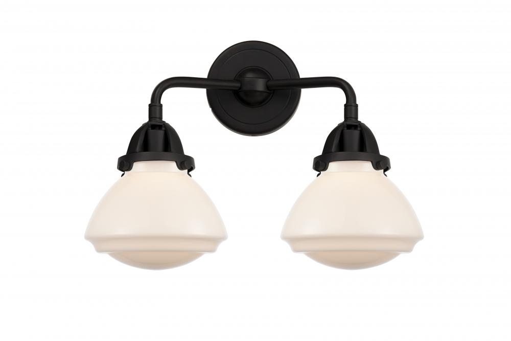 Olean - 2 Light - 15 inch - Matte Black - Bath Vanity Light