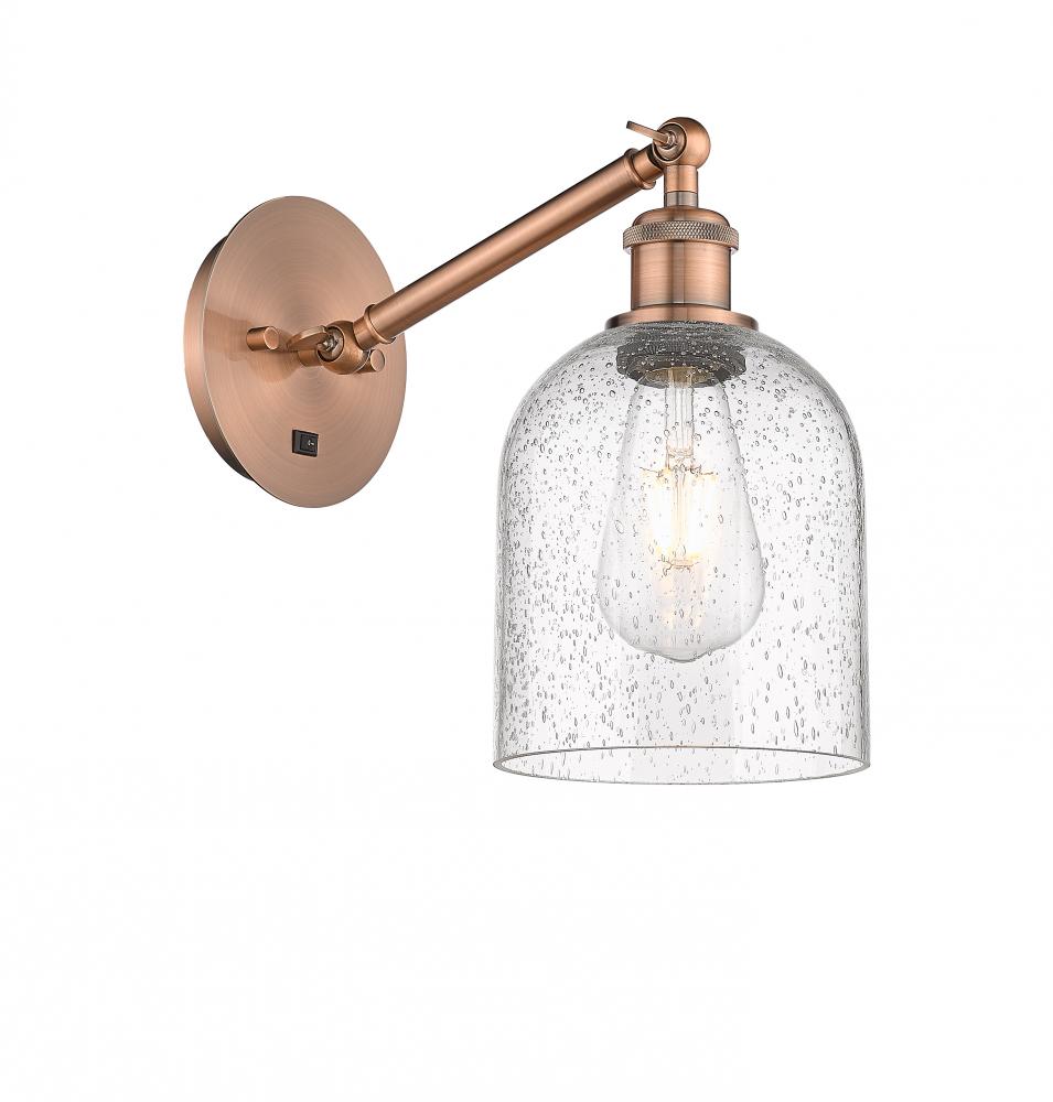 Bella - 1 Light - 6 inch - Antique Copper - Sconce