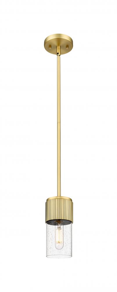 Bolivar - 1 Light - 5 inch - Brushed Brass - Pendant