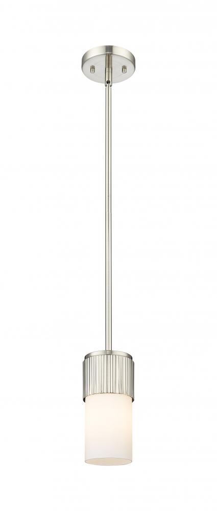 Bolivar - 1 Light - 5 inch - Satin Nickel - Pendant