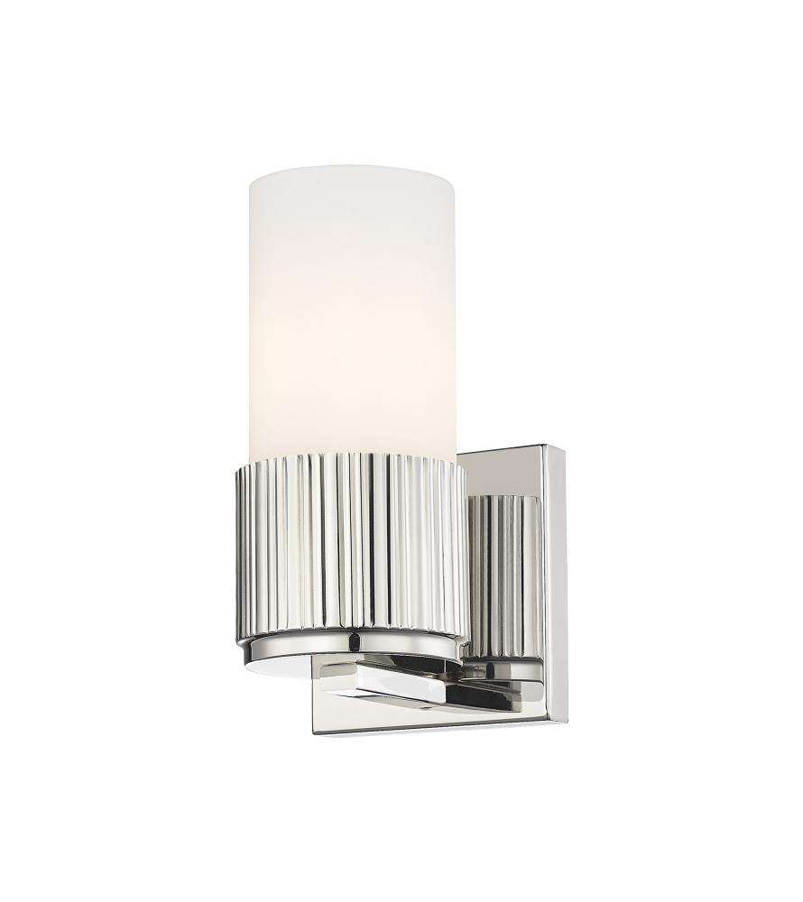 Bolivar - 1 Light - 5 inch - Polished Nickel - Sconce