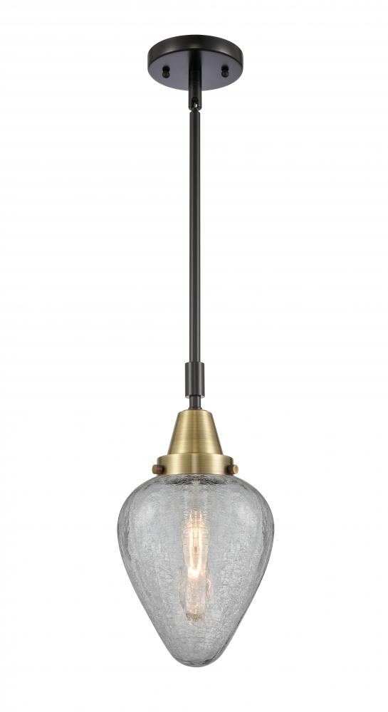 Geneseo - 1 Light - 7 inch - Black Antique Brass - Mini Pendant