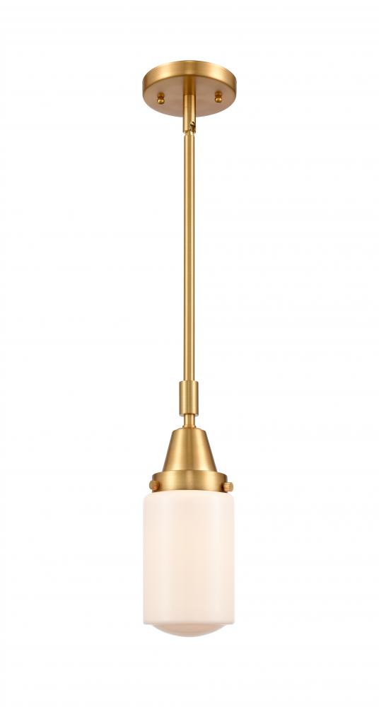 Dover - 1 Light - 5 inch - Satin Gold - Mini Pendant