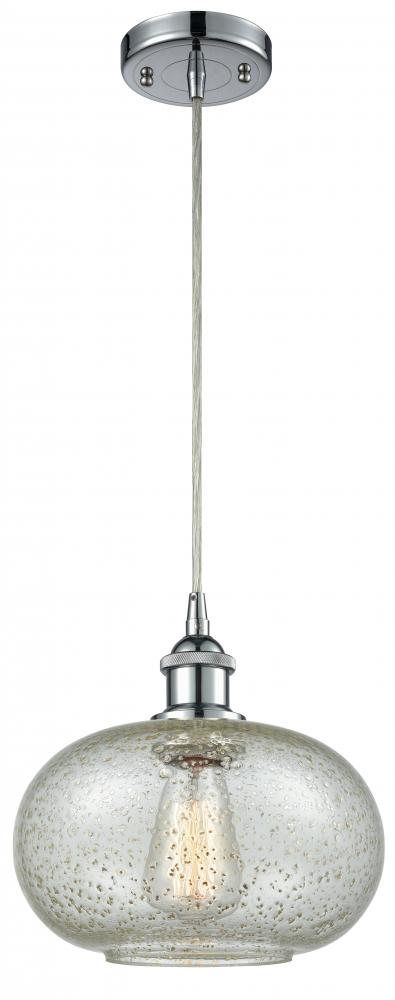 Gorham - 1 Light - 10 inch - Polished Chrome - Cord hung - Mini Pendant