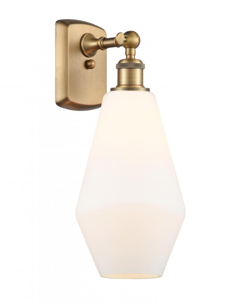 Cindyrella - 1 Light - 7 inch - Brushed Brass - Sconce