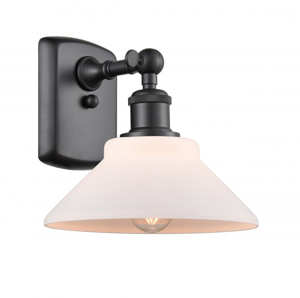 Orwell - 1 Light - 8 inch - Matte Black - Sconce