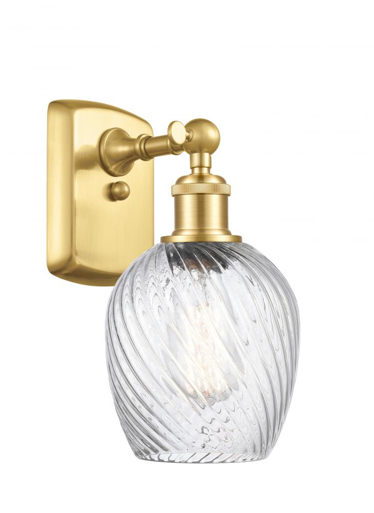 Salina - 1 Light - 6 inch - Satin Gold - Sconce