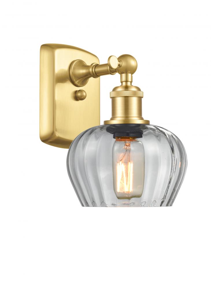 Fenton - 1 Light - 7 inch - Satin Gold - Sconce