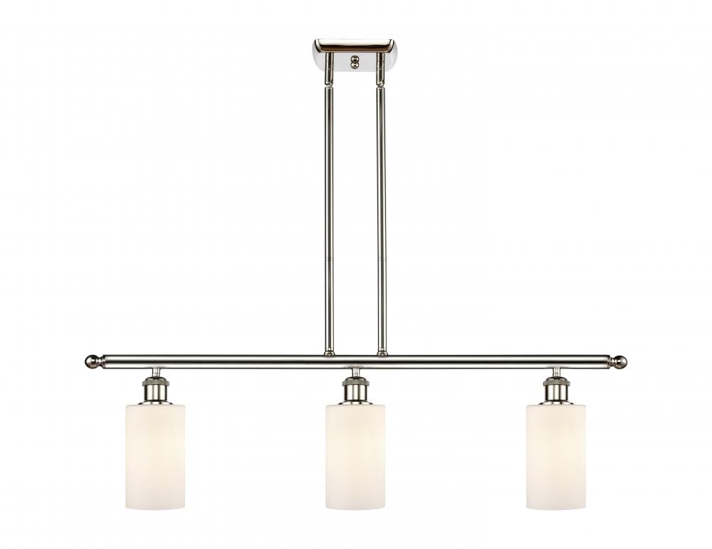 Clymer - 3 Light - 36 inch - Polished Nickel - Cord hung - Island Light