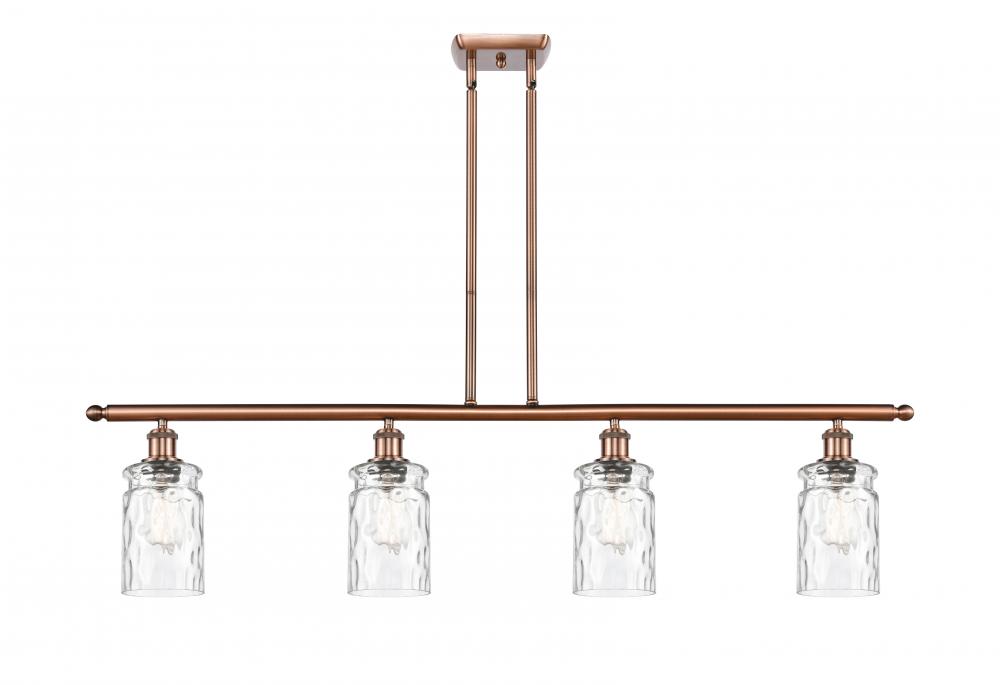 Candor - 4 Light - 48 inch - Antique Copper - Cord hung - Island Light