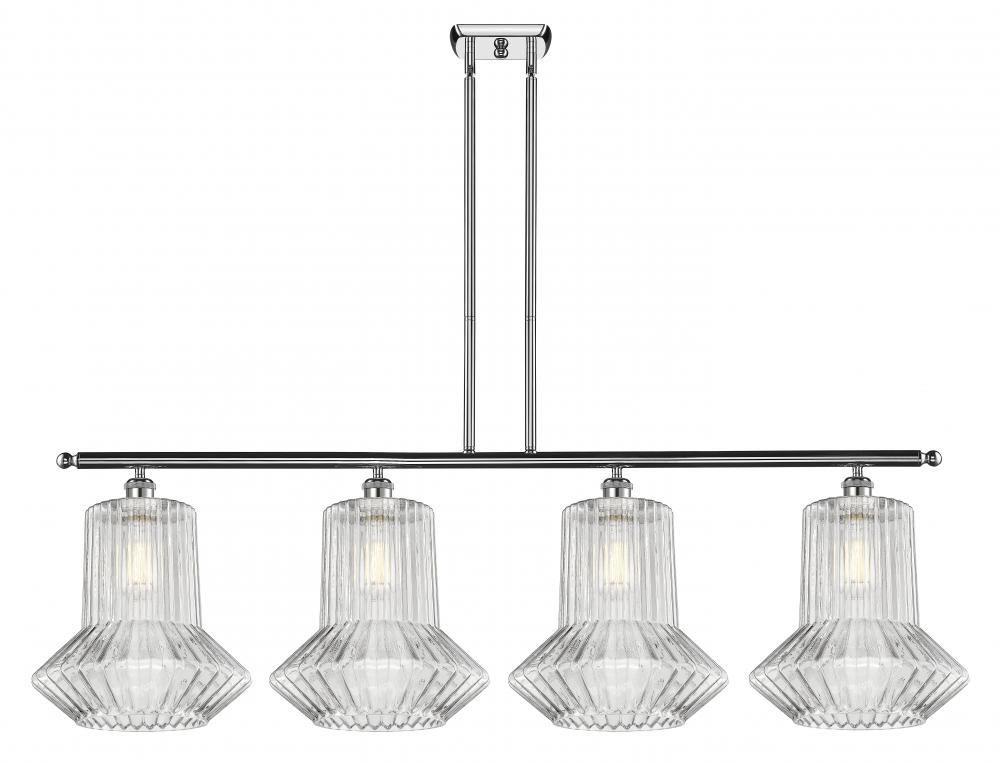 Springwater - 4 Light - 50 inch - Polished Chrome - Cord hung - Island Light