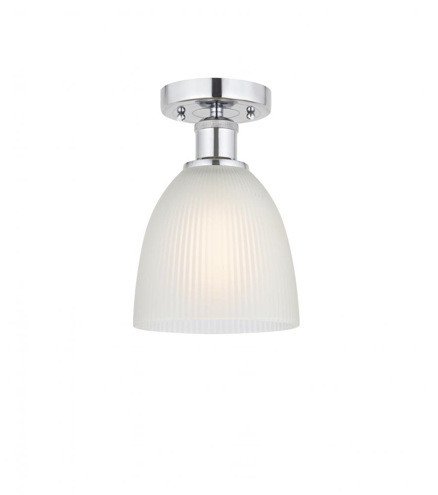 Castile - 1 Light - 6 inch - Polished Chrome - Semi-Flush Mount