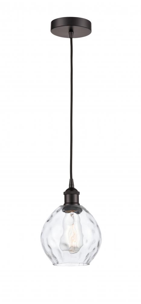 Waverly - 1 Light - 6 inch - Oil Rubbed Bronze - Cord hung - Mini Pendant