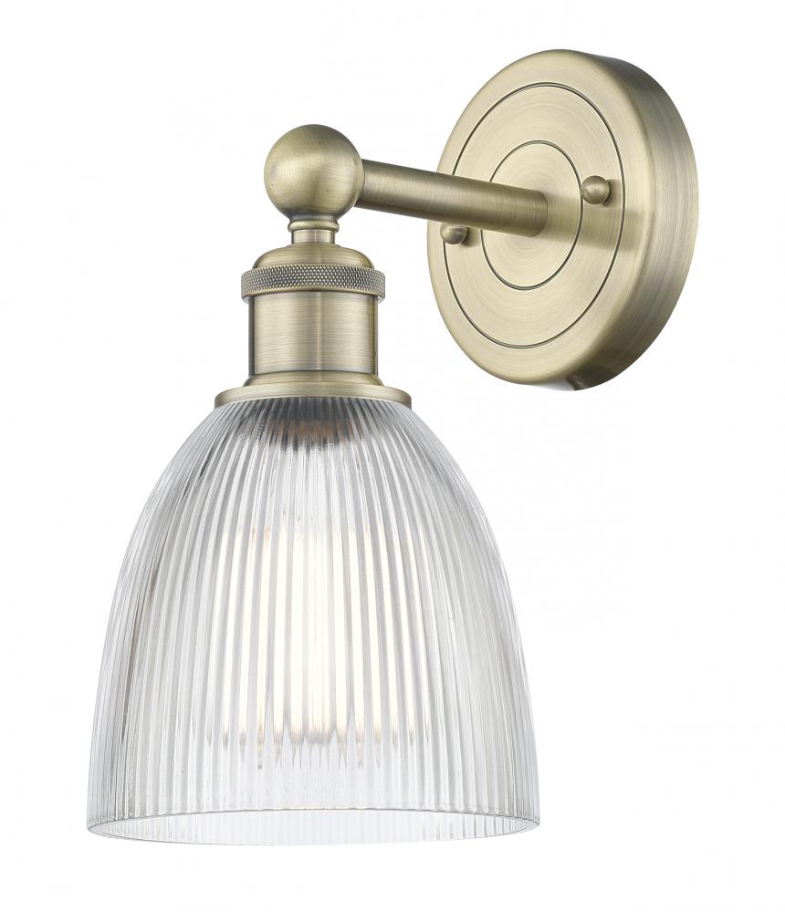 Castile - 1 Light - 6 inch - Antique Brass - Sconce