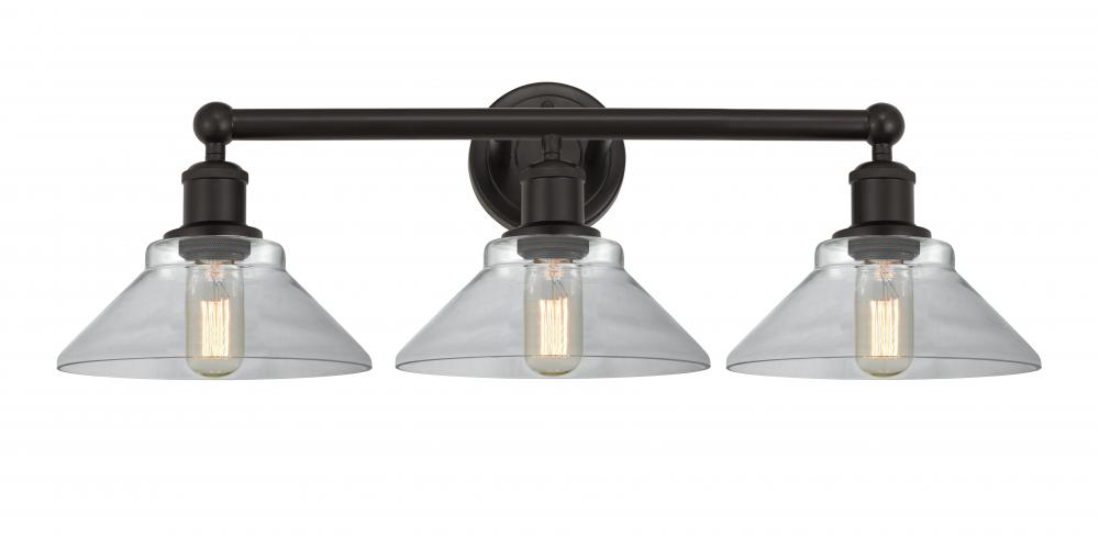 Orwell - 3 Light - 26 inch - Oil Rubbed Bronze - Bath Vanity Light