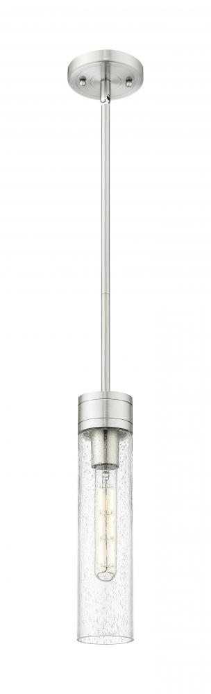 Boreas - 1 Light - 3 inch - Satin Nickel - Stem Hung - Mini Pendant