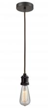 Innovations Lighting 100OB-10BR-1OB - Edison - 1 Light - 2 inch - Oil Rubbed Bronze - Cord hung - Mini Pendant