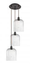 Innovations Lighting 113B-3P-OB-G559-8SDY - Bridal Veil - 3 Light - 12 inch - Oil Rubbed Bronze - Cord Hung - Multi Pendant