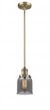 Innovations Lighting 201S-BB-G53 - Bell - 1 Light - 5 inch - Brushed Brass - Stem Hung - Mini Pendant