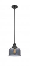 Innovations Lighting 201S-BK-G73 - Bell - 1 Light - 8 inch - Matte Black - Stem Hung - Mini Pendant