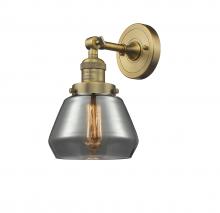 Innovations Lighting 203-BB-G173 - Fulton - 1 Light - 7 inch - Brushed Brass - Sconce