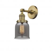 Innovations Lighting 203-BB-G53 - Bell - 1 Light - 5 inch - Brushed Brass - Sconce