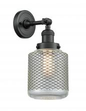 Innovations Lighting 203-BK-G262 - Stanton - 1 Light - 6 inch - Matte Black - Sconce