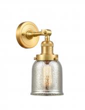  203-SG-G58 - Bell - 1 Light - 5 inch - Satin Gold - Sconce