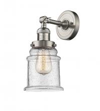 Innovations Lighting 203-SN-G184 - Canton - 1 Light - 7 inch - Brushed Satin Nickel - Sconce