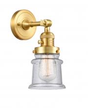  203SW-SG-G184S - Canton - 1 Light - 5 inch - Satin Gold - Sconce