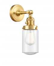 Innovations Lighting 203SW-SG-G314 - Dover - 1 Light - 5 inch - Satin Gold - Sconce