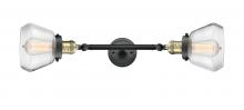  208L-BAB-G172 - Fulton - 2 Light - 7 inch - Black Antique Brass - Bath Vanity Light