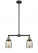 Innovations Lighting 209-BAB-G58 - Bell - 2 Light - 21 inch - Black Antique Brass - Stem Hung - Island Light