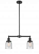  209-OB-G54 - Bell - 2 Light - 21 inch - Oil Rubbed Bronze - Stem Hung - Island Light