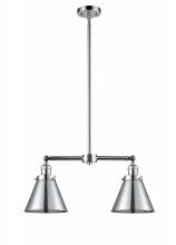  209-PC-M13-PC - Appalachian - 2 Light - 23 inch - Polished Chrome - Stem Hung - Island Light