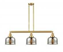 Innovations Lighting 213-SG-G78 - Bell - 3 Light - 41 inch - Satin Gold - Stem Hung - Island Light