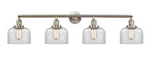 Innovations Lighting 215-SN-G72 - Bell - 4 Light - 44 inch - Brushed Satin Nickel - Bath Vanity Light