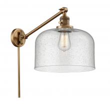  237-BB-G74-L - Bell - 1 Light - 12 inch - Brushed Brass - Swing Arm