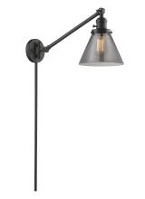 Innovations Lighting 237-OB-G43 - Cone - 1 Light - 8 inch - Oil Rubbed Bronze - Swing Arm